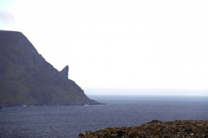 "Hornet" sur la falaise du Cap Nord